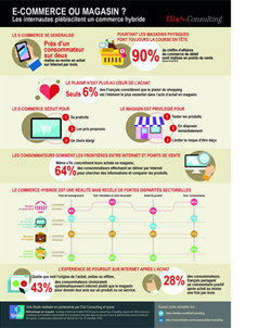 Commerce Hybride Infographie