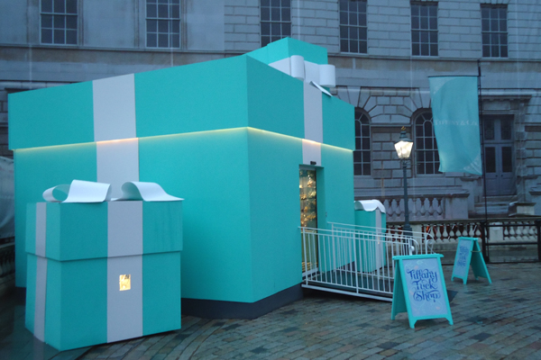 Pop-up stores Magasins ephemeres Tiffany