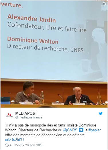  Le papier un réel moment de déconnexion