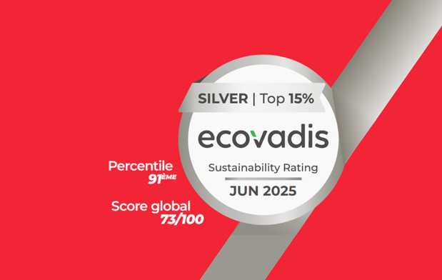 MEDIAPOSTE décroche la médaille d’argent EcoVadis !