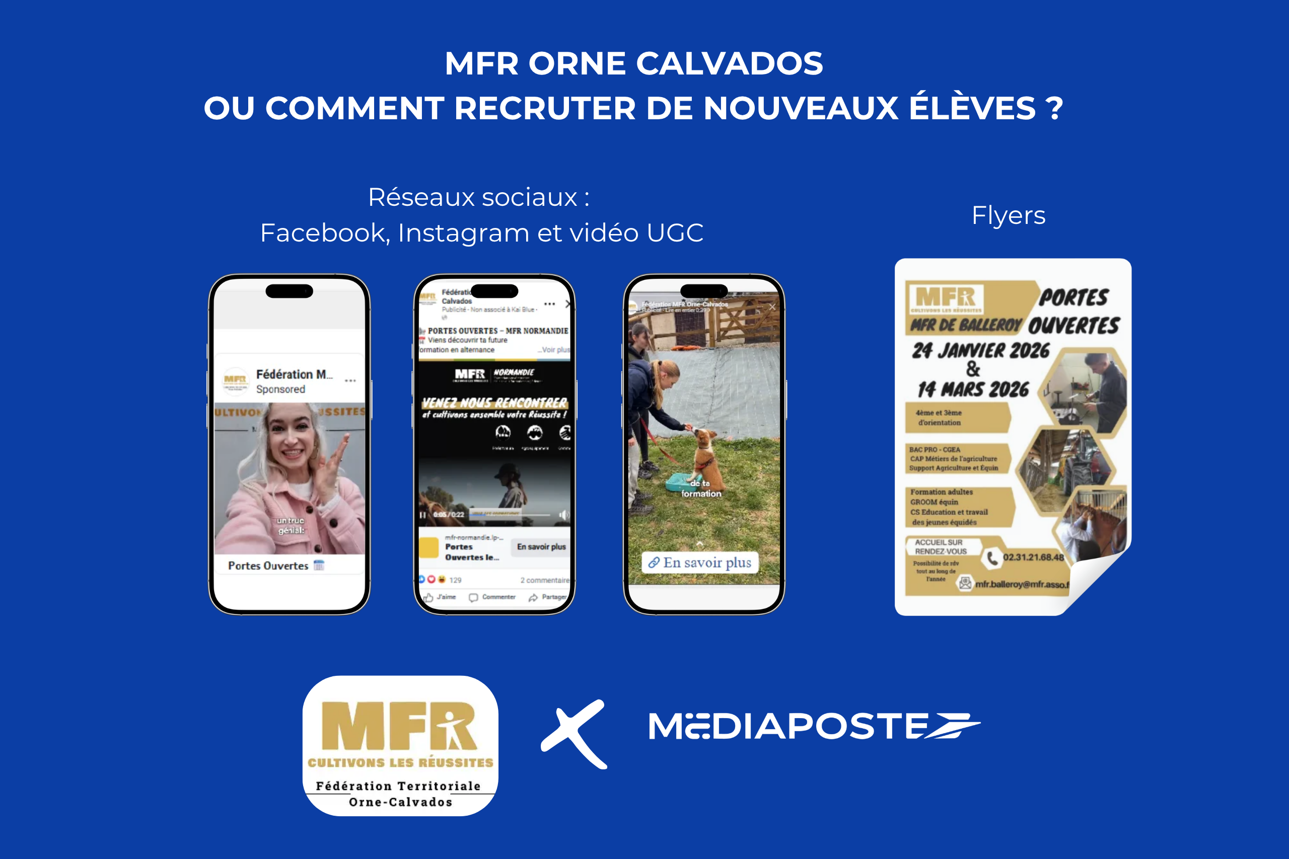 MFR Orne Calvados ou comment recruter de nouveaux élèves ?